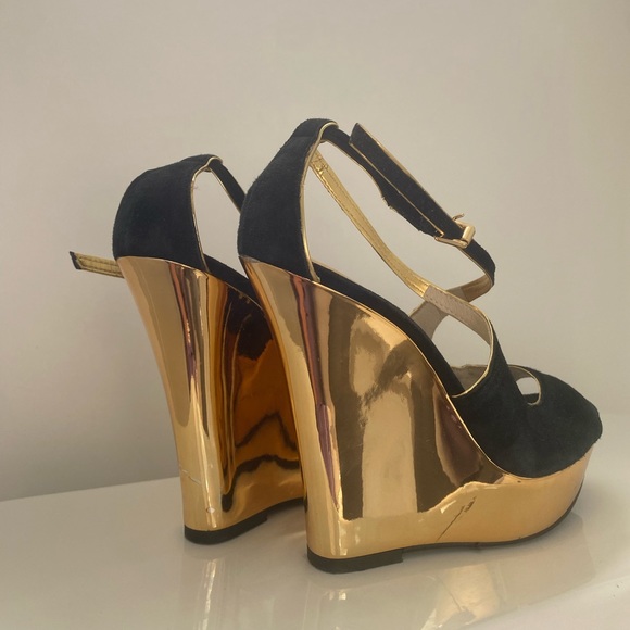 Designer Michael Kors high heels GOLD - Picture 4 of 4